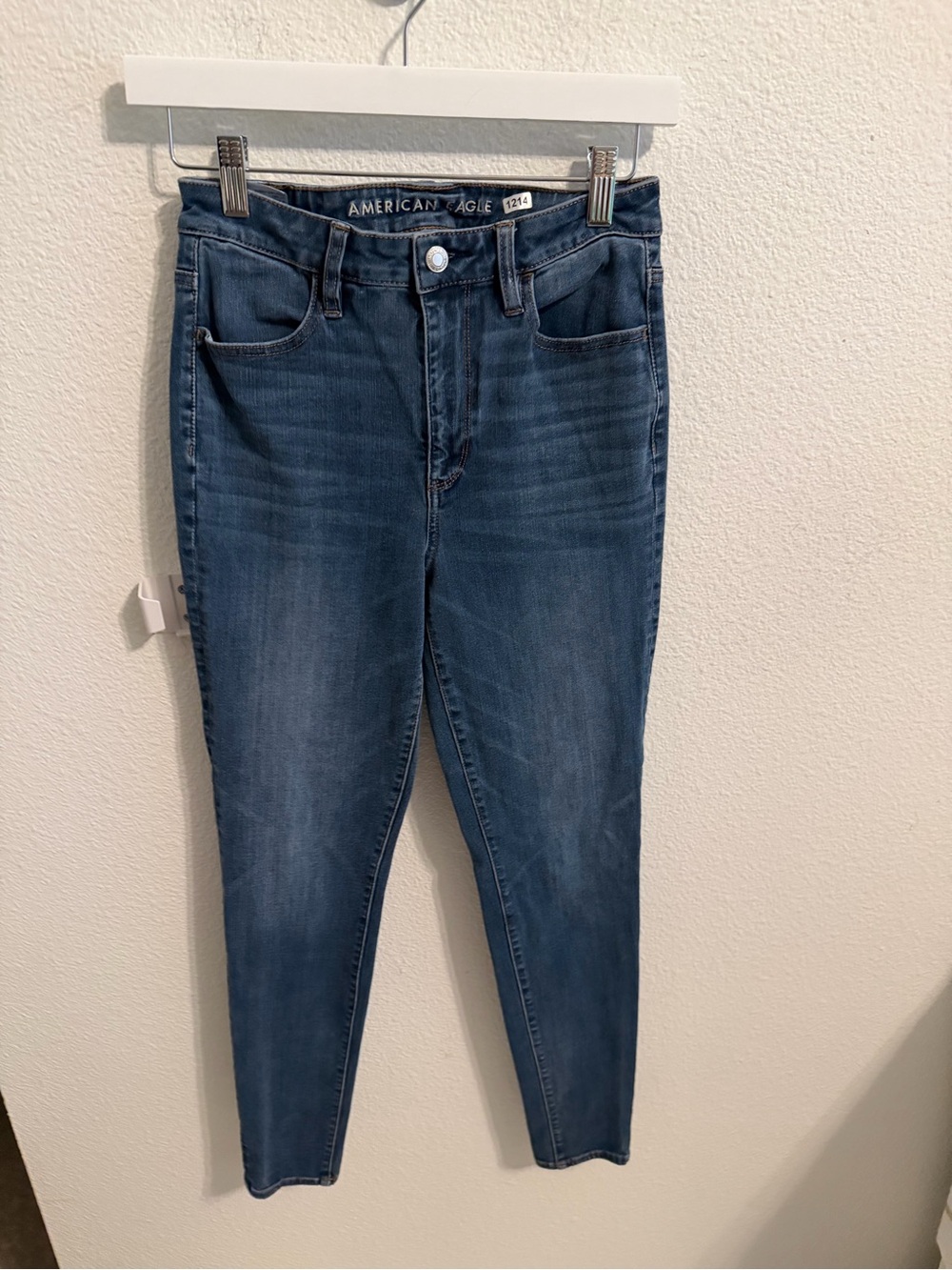 American Age Skinny Jeans in Dark Blue Wash